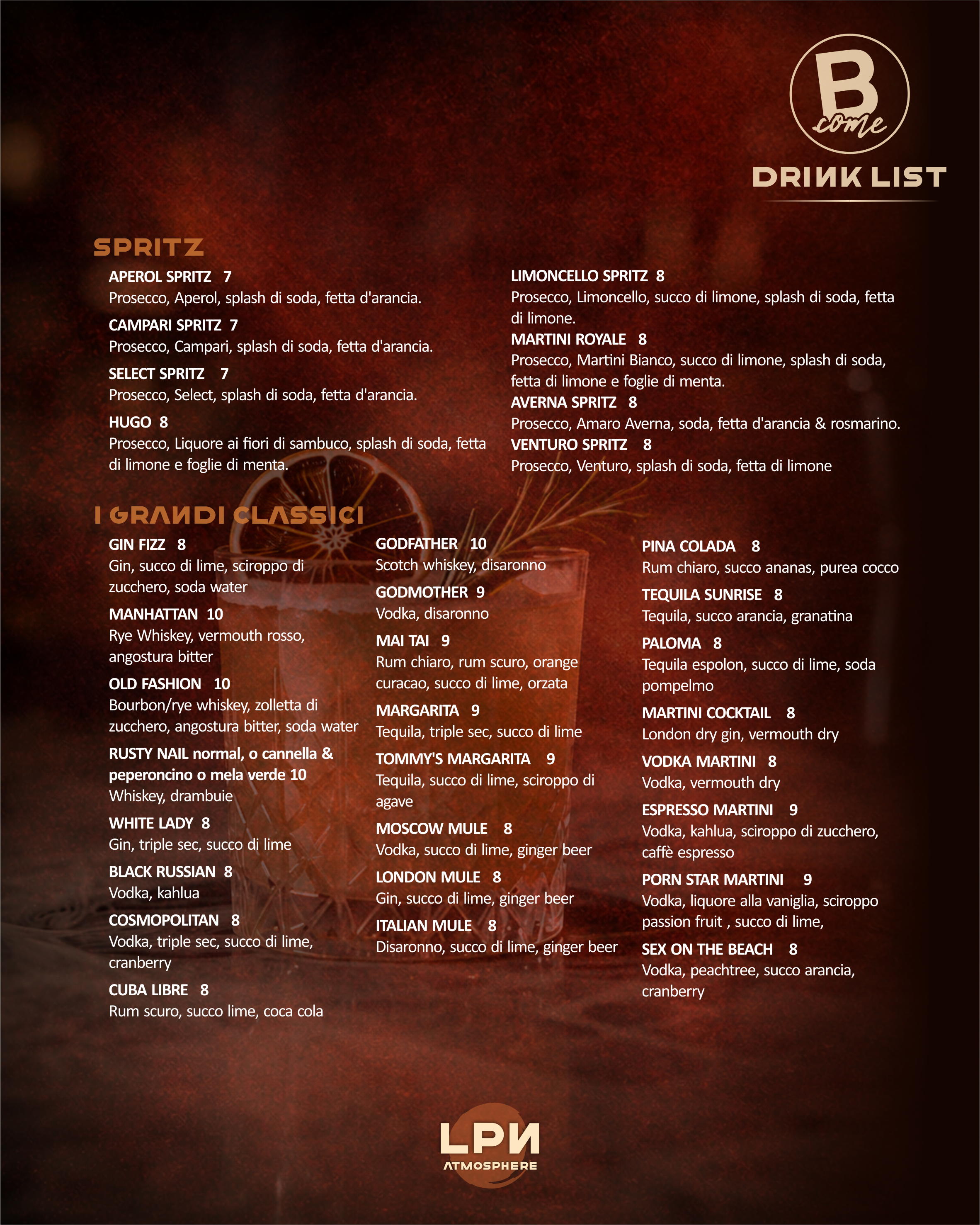 Drink list B•COME - pagina 3